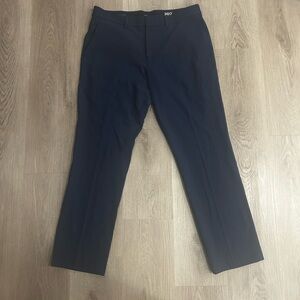 JF J. Ferrar Men's Slim Fit Black Dress Pants | Size 33 X 30